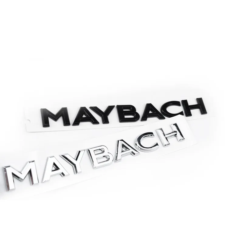 Автомобильные наклейки MAYBACH для Mercedes Benz MAYBACH S400L, наклейки для кузова, алфавит, декоративная этикетка, автомобильные аксессуары
Автомобильные наклейки MAYBACH для Mercedes Benz MAYBACH S400L, наклейки для кузова, алфавит, декоративная этикетка, автомобильные аксессуары