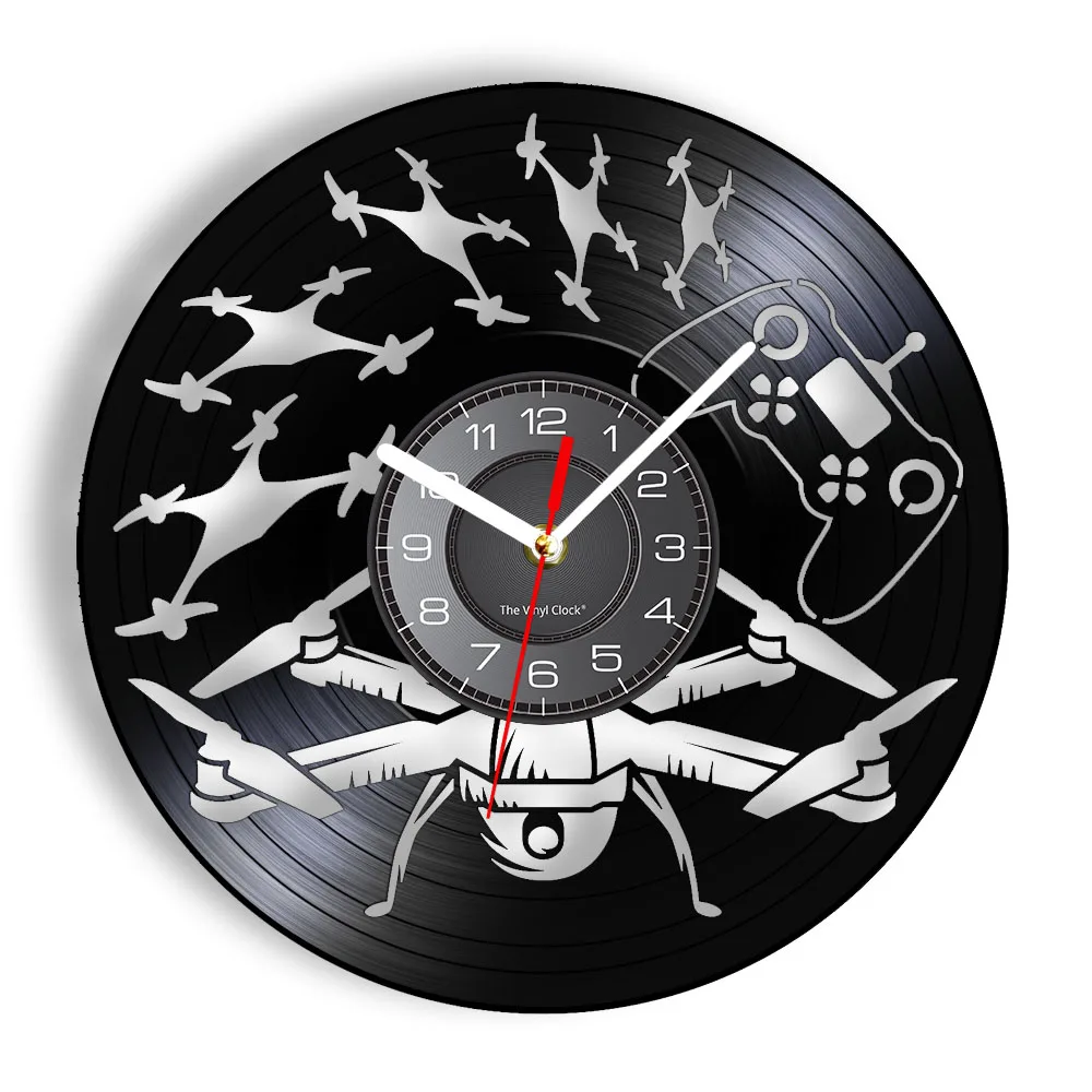 Unmanned Aerial Vehicles Vinyl Record Wall Clock Game Room Man Cave Decor UAV Drone Vinyl Album Disk Crafts Clock Wall Watch
Unmanned Aerial Vehicles Vinyl Record Wall Clock Game Room Man Cave Decor UAV Drone Vinyl Album Disk Crafts Clock Wall Watch
