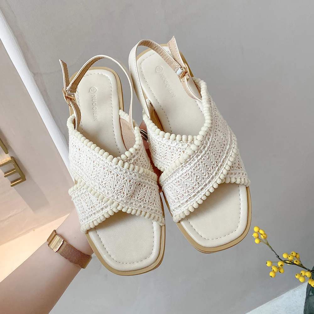 Outside Sandals Female Shoe Buckle Strap 2022 Women's Clear Heels Girls Flat Spring New Retro Summer Low Comfort Beige Fashion S
Outside Sandals Female Shoe Buckle Strap 2022 Women's Clear Heels Girls Flat Spring New Retro Summer Low Comfort Beige Fashion S