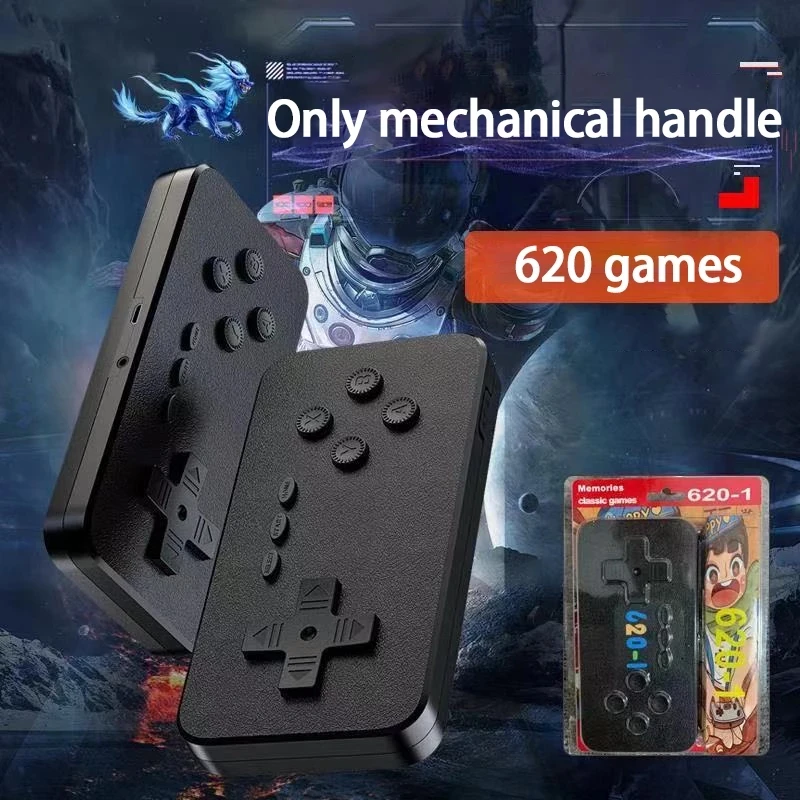 8 Bit Gaming Console Retro Game Consola 620 Games AV Output Wired Controller Handheld Game Player TV Consolas De VideoJuegos
8 Bit Gaming Console Retro Game Consola 620 Games AV Output Wired Controller Handheld Game Player TV Consolas De VideoJuegos
