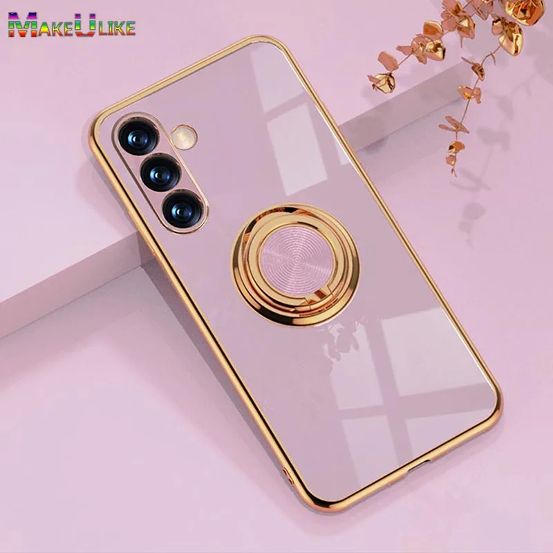Ring Silicone Case for Samsung Galaxy A54 5G Case Shock Proof Plating Gold Bumper Magnetic Cover for Samsung A14 A34 A54 5G Case
Ring Silicone Case for Samsung Galaxy A54 5G Case Shock Proof Plating Gold Bumper Magnetic Cover for Samsung A14 A34 A54 5G Case