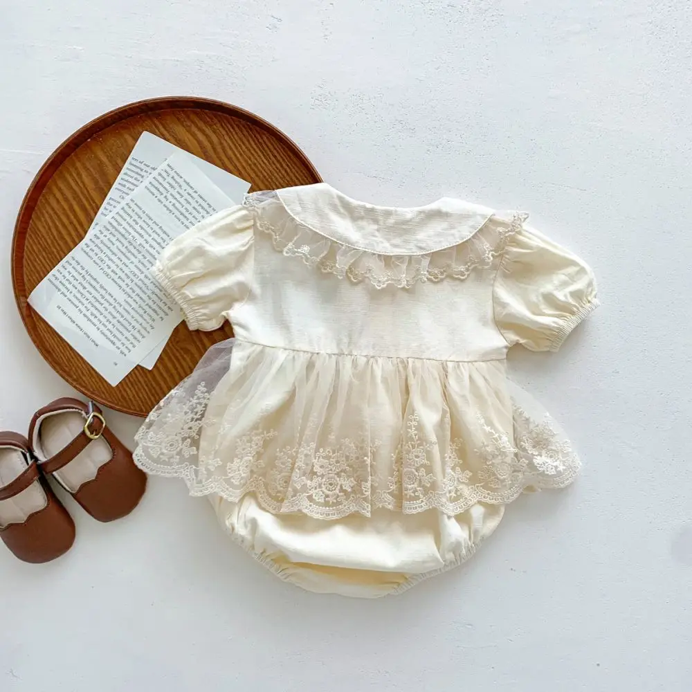 Lovely Princess Newborn Baby Girls Summer Rompers Mesh Lace Flower Short Sleeve Flower Rompers Jumpsuits Tulle Skirts Clothes
Lovely Princess Newborn Baby Girls Summer Rompers Mesh Lace Flower Short Sleeve Flower Rompers Jumpsuits Tulle Skirts Clothes