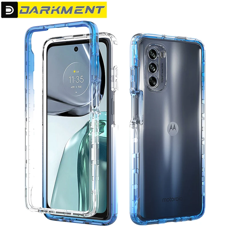 Shockproof Gradient Color Transparent Case For Motorola G62 5G Anti Fall Simple Soft TPU Silicone Clear Cover For Moto G 62 5G
Shockproof Gradient Color Transparent Case For Motorola G62 5G Anti Fall Simple Soft TPU Silicone Clear Cover For Moto G 62 5G