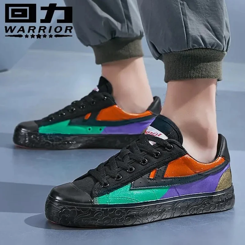 Warrior Summer Canvas Shoes For Men 2023 Fretwork Fashion Mixed Colors Student Couple Style Sneakers Classics Skateboard shoes
Warrior Summer Canvas Shoes For Men 2023 Fretwork Fashion Mixed Colors Student Couple Style Sneakers Classics Skateboard shoes