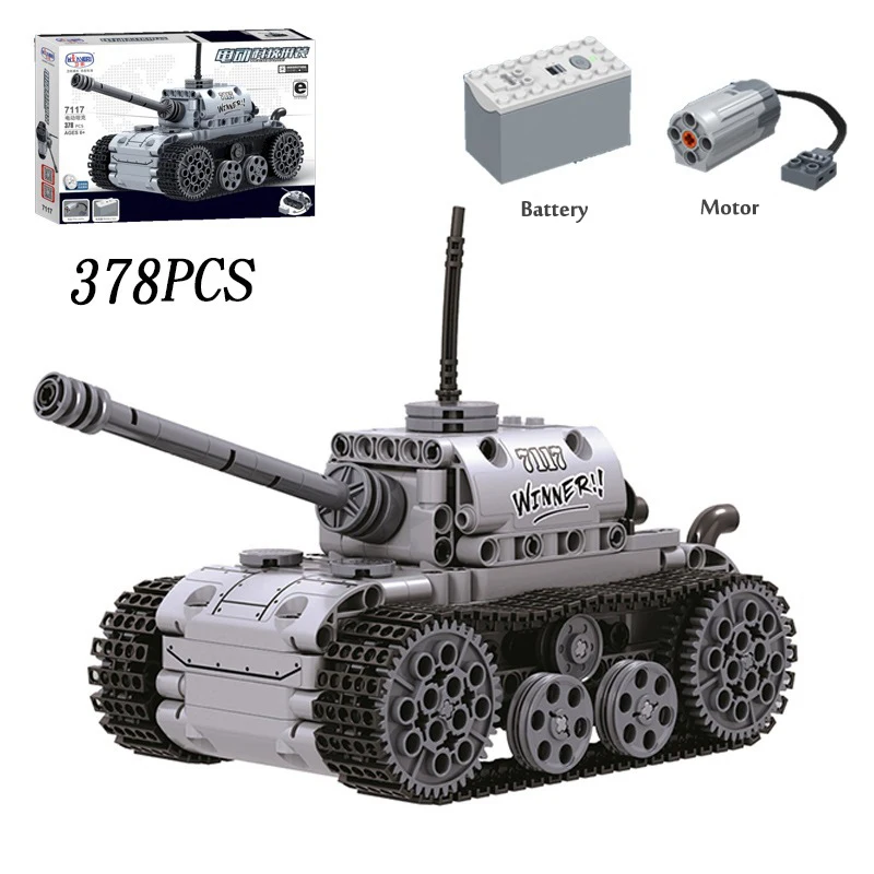 MonsterToys City Military Electric Motor Tank Building Blocks Technical Track Army Soldier Figure Bricks Education Toys For Boys
MonsterToys City Military Electric Motor Tank Building Blocks Technical Track Army Soldier Figure Bricks Education Toys For Boys
