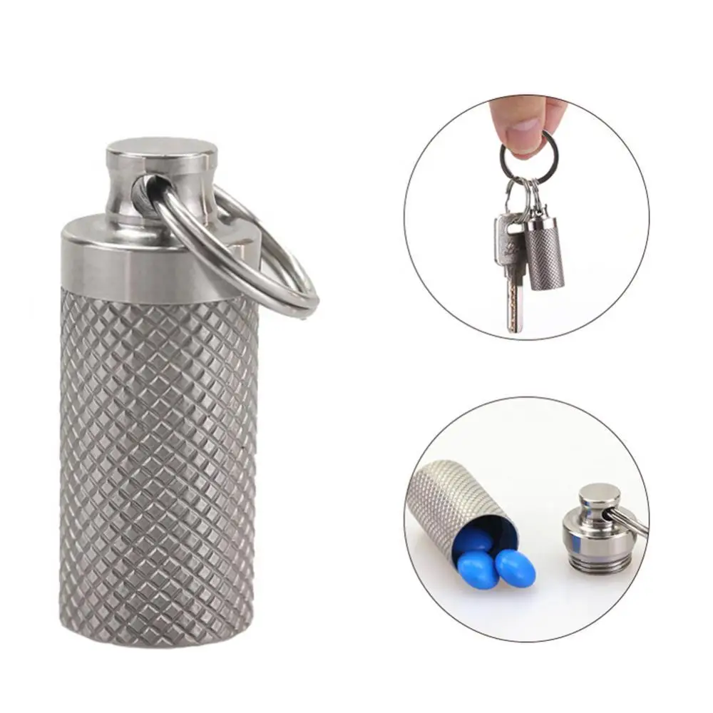 Portable Waterproof Mini Pill Case Box Bottle Outdoor Travel Emergency Gear Vitamin Medicine Pill Box Container Organizer
Portable Waterproof Mini Pill Case Box Bottle Outdoor Travel Emergency Gear Vitamin Medicine Pill Box Container Organizer