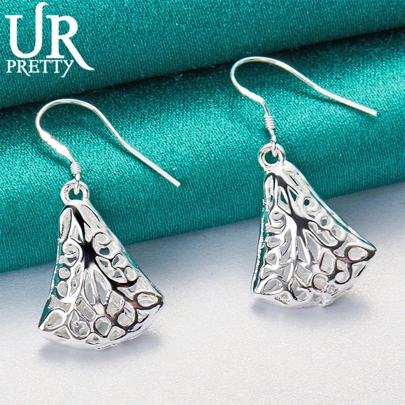 925 Sterling Silver Charm Hollow Pattern Earrings For Women Engagement Wedding Party Gifts Fashion Jewelry
925 Sterling Silver Charm Hollow Pattern Earrings For Women Engagement Wedding Party Gifts Fashion Jewelry