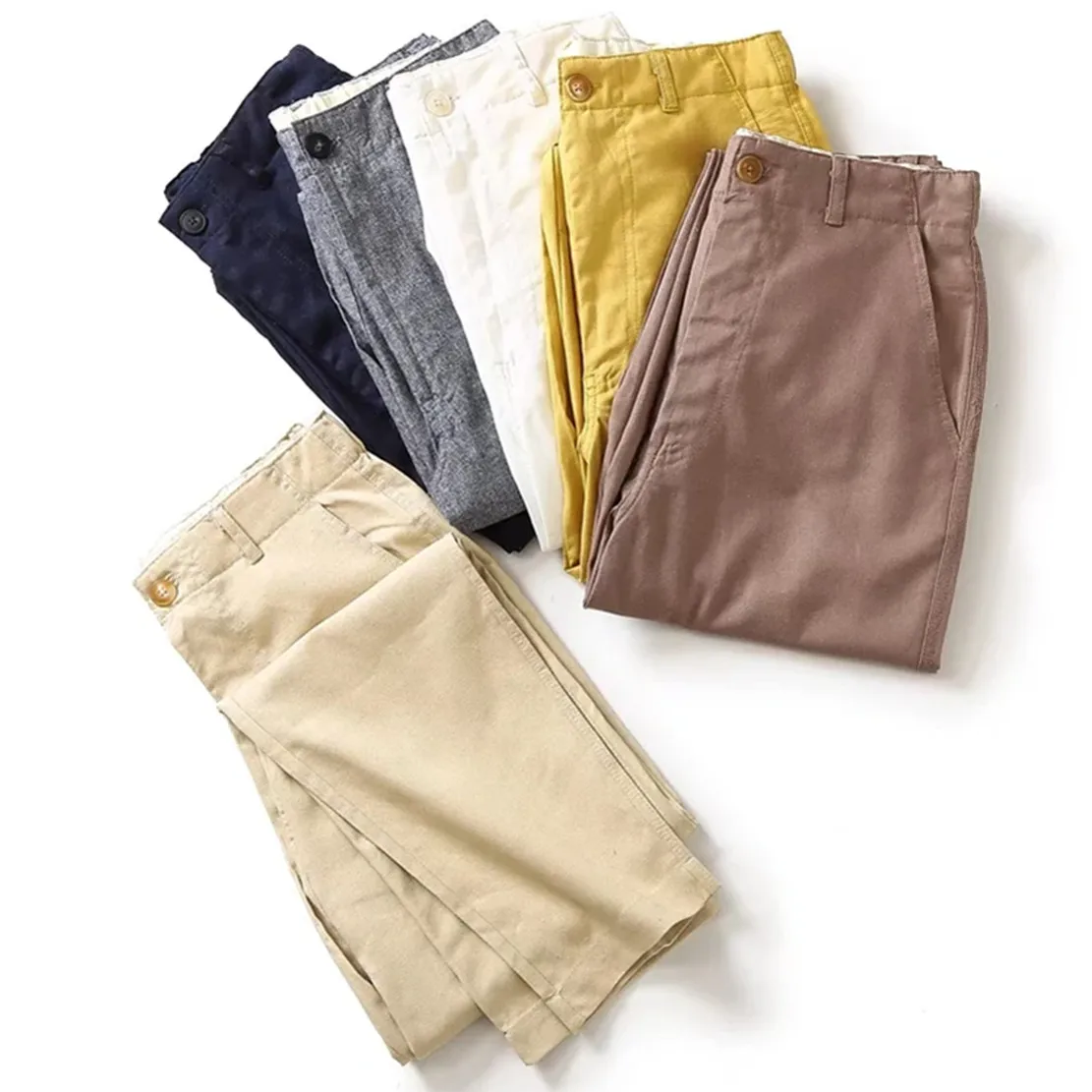 Withered 2022 Summer England Style Fashion Casual Multicolor Cotton Linen Straight Basic Harem Pants Women Trousers
Withered 2022 Summer England Style Fashion Casual Multicolor Cotton Linen Straight Basic Harem Pants Women Trousers