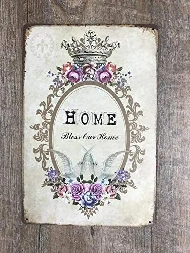 Надпись с надписью Bless Our Home, винтажный металлический жестяной знак, Декор для дома, плакат для бара 8x12 дюймов
Надпись с надписью Bless Our Home, винтажный металлический жестяной знак, Декор для дома, плакат для бара 8x12 дюймов