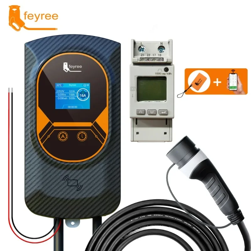 Feyree DLB EV зарядное устройство type 2 OCPP 32A баланс нагрузки EVSE Wallbox APP функция 11 кВт/22 кВт EV Быстрая зарядка станция для электрического автомобиля
Feyree DLB EV зарядное устройство type 2 OCPP 32A баланс нагрузки EVSE Wallbox APP функция 11 кВт/22 кВт EV Быстрая зарядка станция для электрического автомобиля