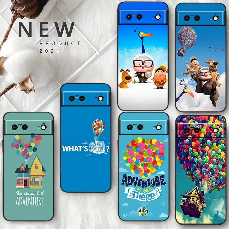 Balloon Anime UP For Google Pixel 7 6 Pro 6A 5A 5 4 4A XL 5G Shell Soft Silicone Fundas Coque Capa Black Phone Case
Balloon Anime UP For Google Pixel 7 6 Pro 6A 5A 5 4 4A XL 5G Shell Soft Silicone Fundas Coque Capa Black Phone Case