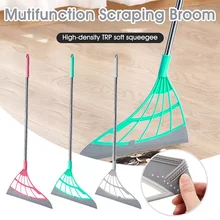 Silicone Broom Multifunctional Cleaning Brooms Floor Wiper Scraper Squeegee Household Silicone Magic Broom Mops Cleaning Tools