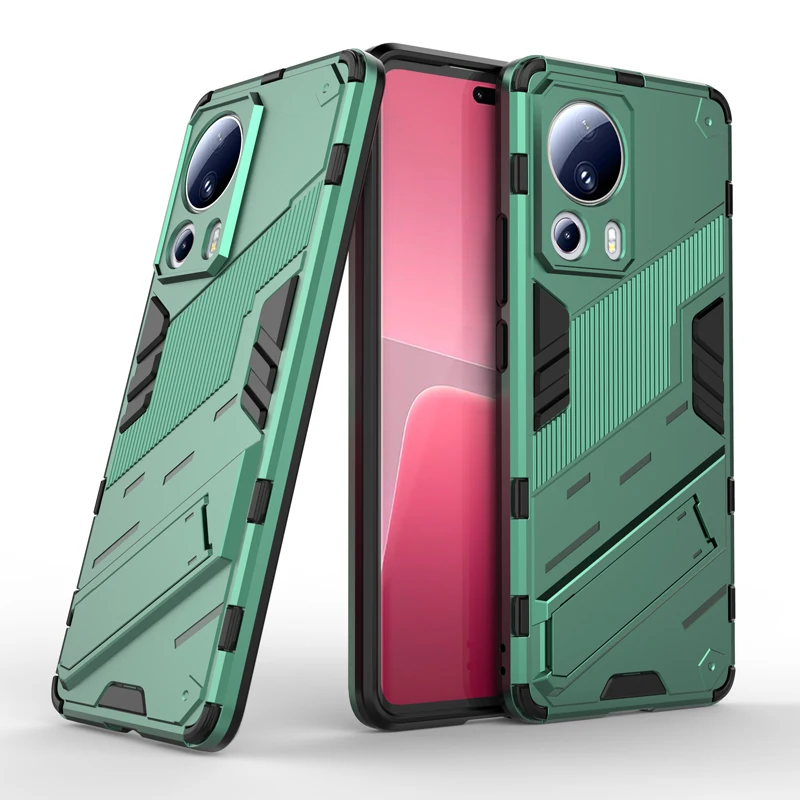 For Xiaomi 13 Lite Case Punk Stlye Full Protection Armor Cover with Kickstand Built in Stand Bracket For Xiaomi Mi 13 Lite
For Xiaomi 13 Lite Case Punk Stlye Full Protection Armor Cover with Kickstand Built in Stand Bracket For Xiaomi Mi 13 Lite