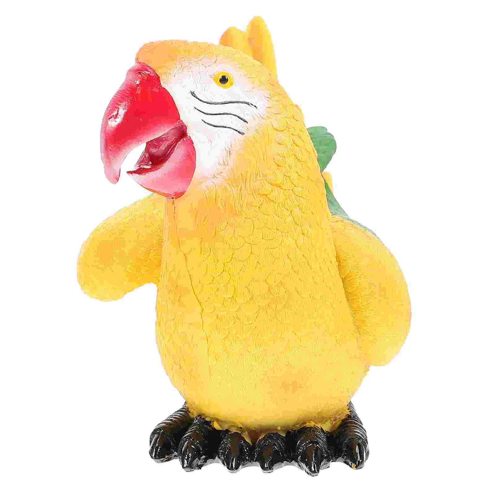 Parrot Bird Decor Resin Sculpture Lifelike Model Artificial Figurine Statue Toy Fake Realistic Garden Decorative Craft
Parrot Bird Decor Resin Sculpture Lifelike Model Artificial Figurine Statue Toy Fake Realistic Garden Decorative Craft