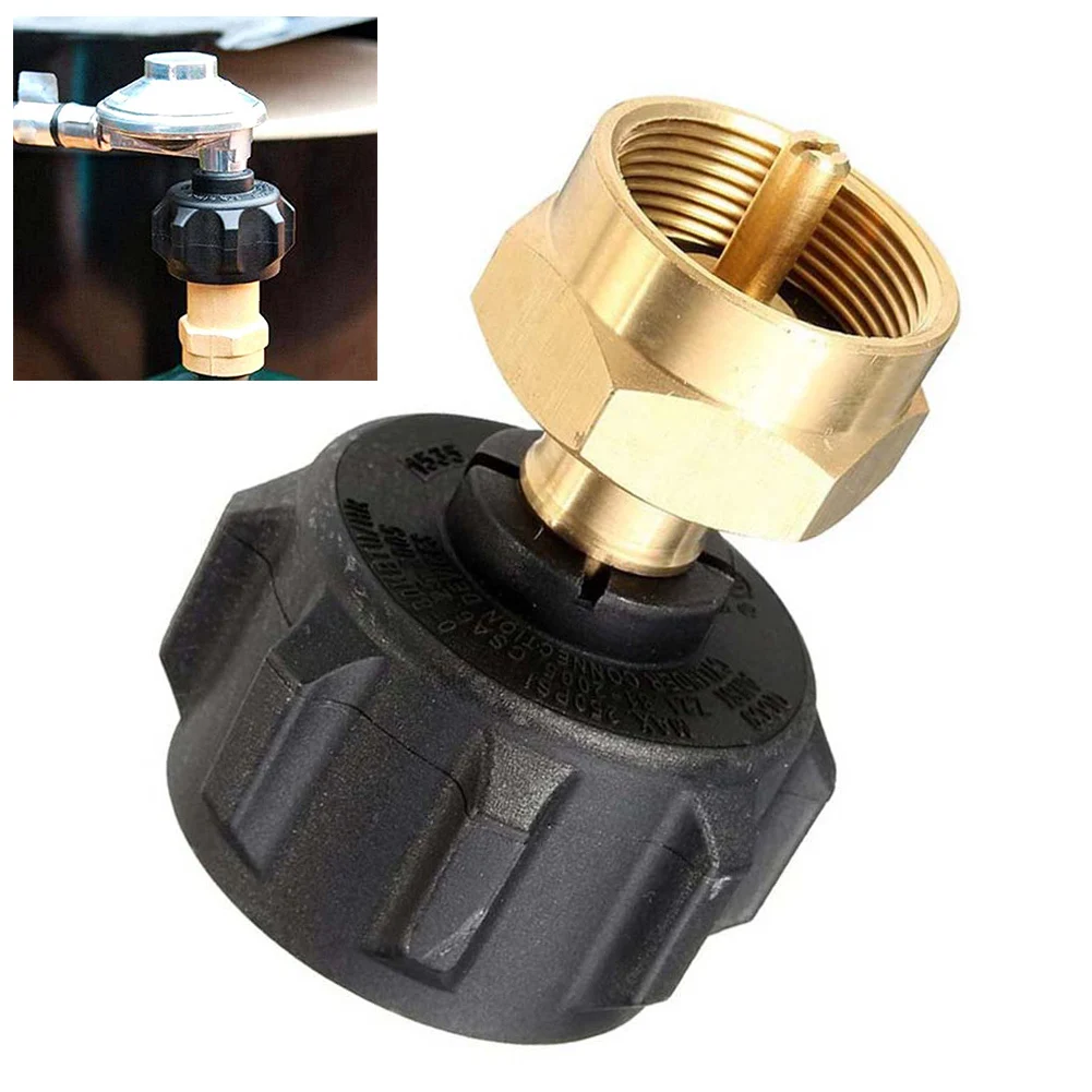 Propane Bottle Refill Adapter 1 Lb Brass Cylinder Tank Coupler Inflatable Adapter For QCC1 Regulator Valve Camping Euipment
Propane Bottle Refill Adapter 1 Lb Brass Cylinder Tank Coupler Inflatable Adapter For QCC1 Regulator Valve Camping Euipment