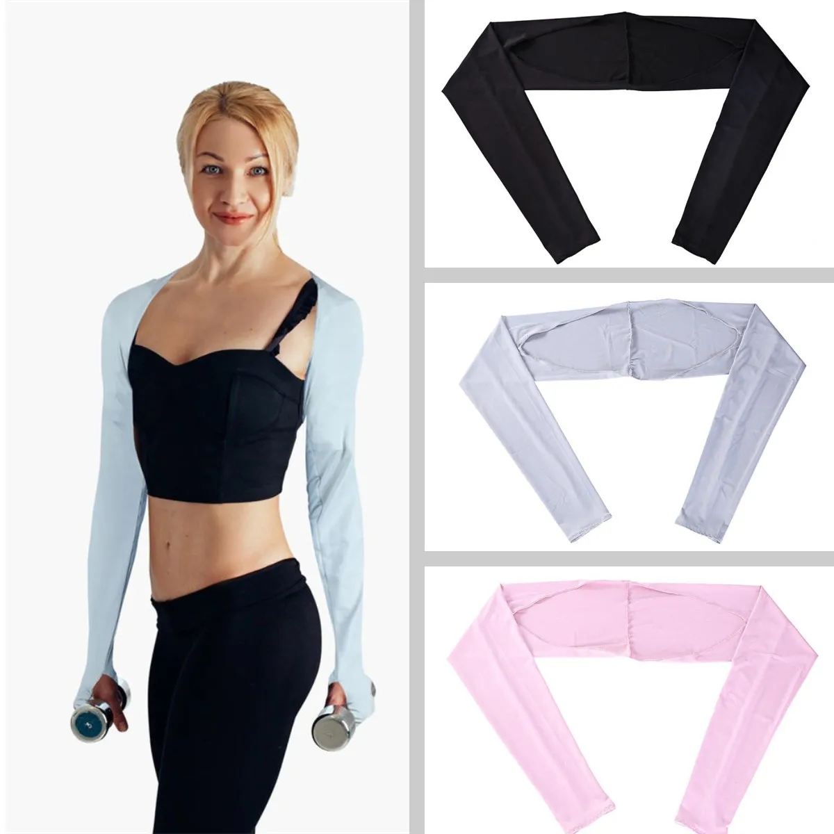 Ice Silk Sunscreen Sleeves Women Shawl Cuff Gloves Golf Shawl Sleeves Summer UV Protection Clothing For Outdoor Arm Sleeve 2022
Ice Silk Sunscreen Sleeves Women Shawl Cuff Gloves Golf Shawl Sleeves Summer UV Protection Clothing For Outdoor Arm Sleeve 2022