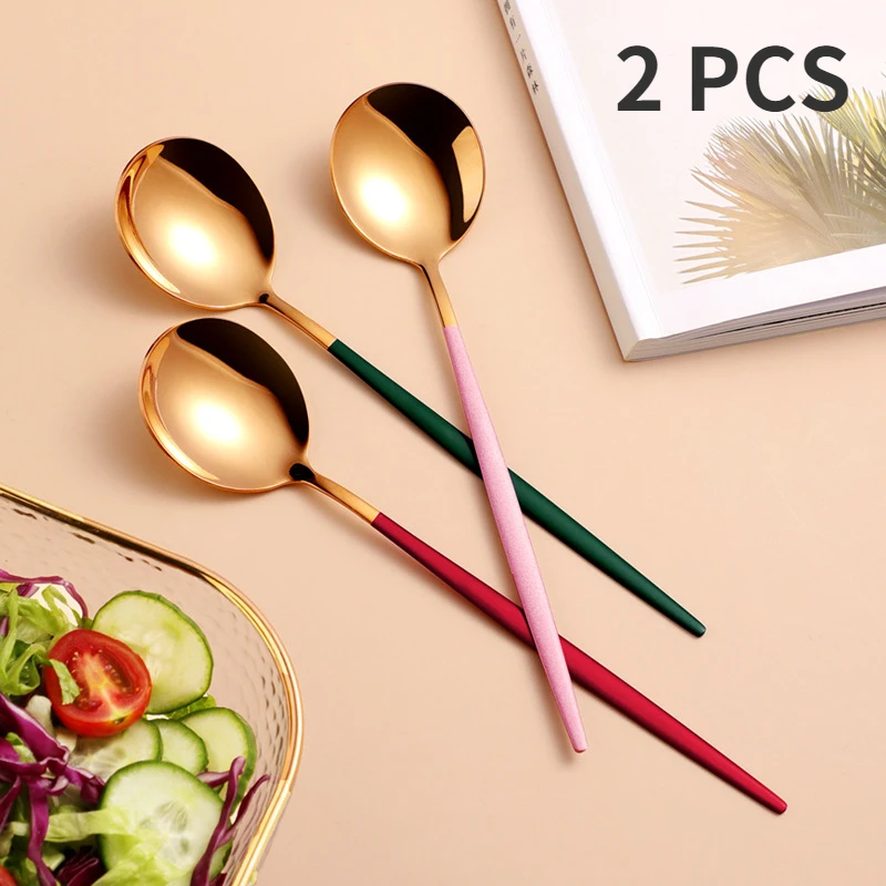 Набор посуды из 2 предметов с длинной ручкой, столовый набор из высококачественной нержавеющей стали, ложка, столовое серебро, маленькая лож...
Набор посуды из 2 предметов с длинной ручкой, столовый набор из высококачественной нержавеющей стали, ложка, столовое серебро, маленькая лож...