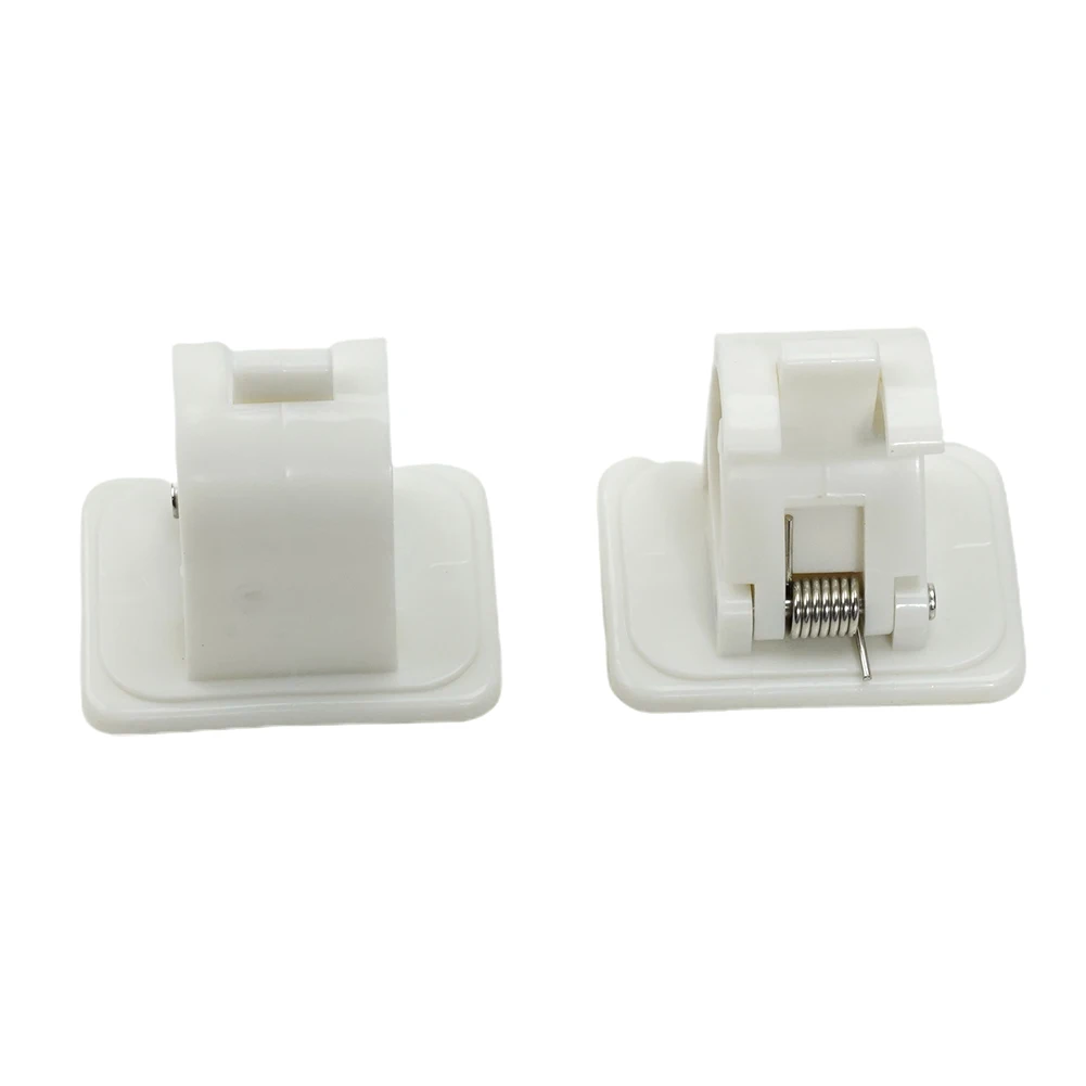 Equipment Fishing Rod Rack White 2pcs ABS Adhesive Anglers Bracket Clamps Clips Holder Storage Durable High Quality
Equipment Fishing Rod Rack White 2pcs ABS Adhesive Anglers Bracket Clamps Clips Holder Storage Durable High Quality