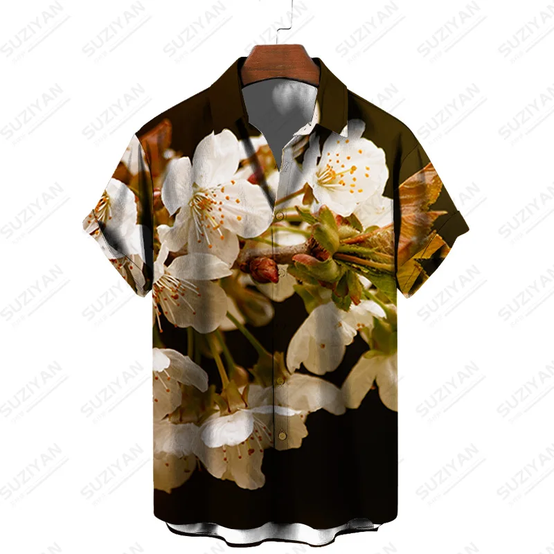 2022 Peach Flower Summer For Men Linen Shirt British Freelancer Shirt Summer Short Sleeve 18+ Harakuju Art Especial
2022 Peach Flower Summer For Men Linen Shirt British Freelancer Shirt Summer Short Sleeve 18+ Harakuju Art Especial