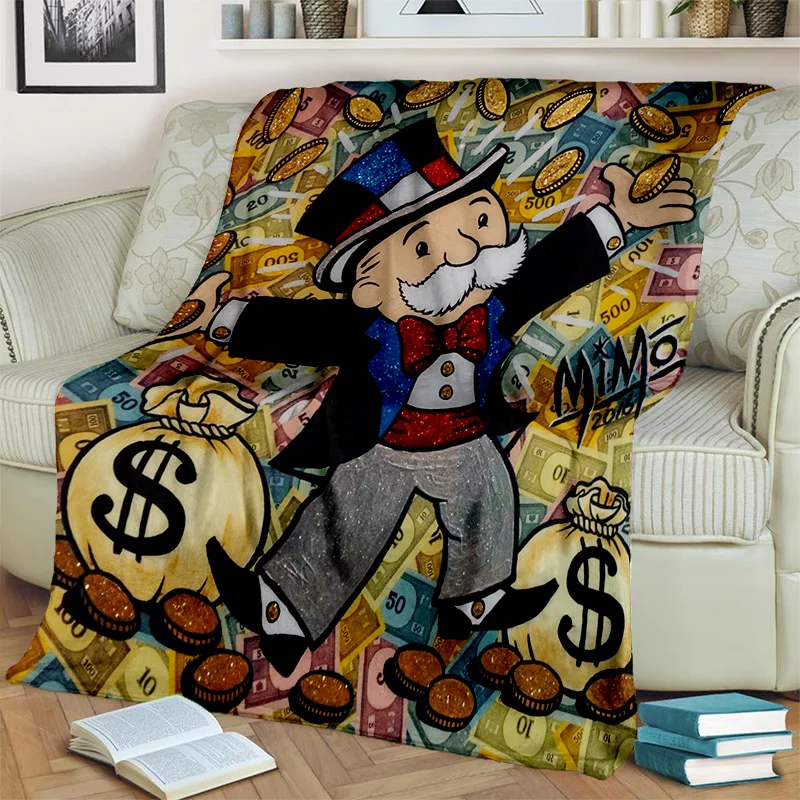 Dollar Monopoly Cartoon Retro Games Blanket,Soft Throw Blanket for Home Bedroom Bed Sofa Picnic Travel Office Cover Blanket Kids
Dollar Monopoly Cartoon Retro Games Blanket,Soft Throw Blanket for Home Bedroom Bed Sofa Picnic Travel Office Cover Blanket Kids