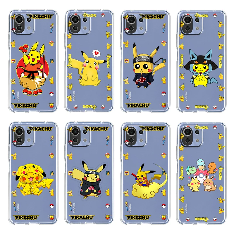 Cute Anime Pikachu Lovely For Xiaomi Mi 12 12X 11Ultra 11i 11T 10 10T 9 9T Pro Lite 8 4G 5G Soft Transparent Phone Case Fundas
Cute Anime Pikachu Lovely For Xiaomi Mi 12 12X 11Ultra 11i 11T 10 10T 9 9T Pro Lite 8 4G 5G Soft Transparent Phone Case Fundas