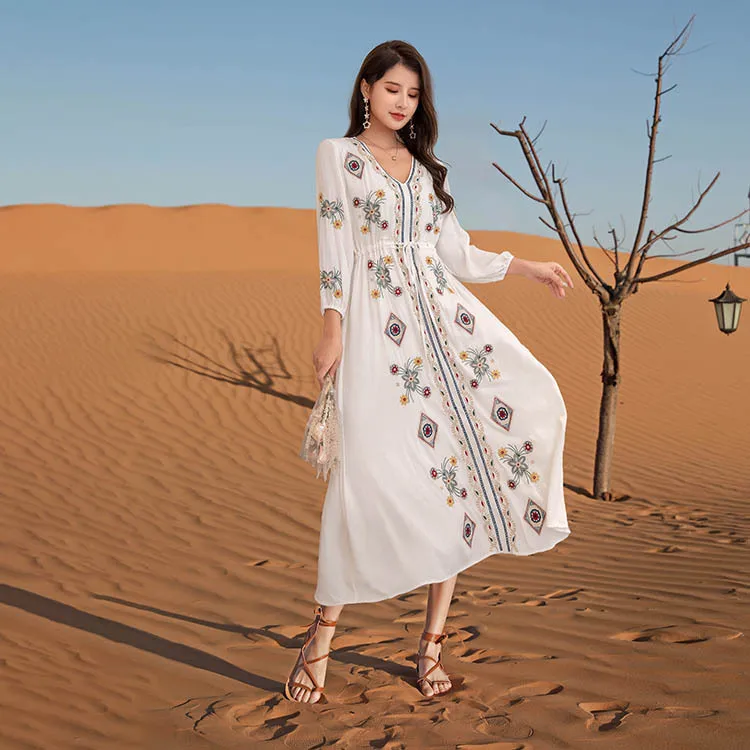 2023 A Bohemia A-Line Short V-Neck Pleated Wedding Dress Holiday Vestidos Embroidered Gown Beach Women High Quality Vestido
2023 A Bohemia A-Line Short V-Neck Pleated Wedding Dress Holiday Vestidos Embroidered Gown Beach Women High Quality Vestido