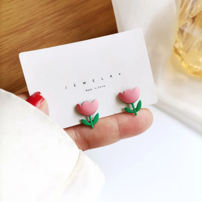 Lovely Flower Earrings In Summer Sweet Girl Temperament Contrast Ins Wind New Earrings
Lovely Flower Earrings In Summer Sweet Girl Temperament Contrast Ins Wind New Earrings