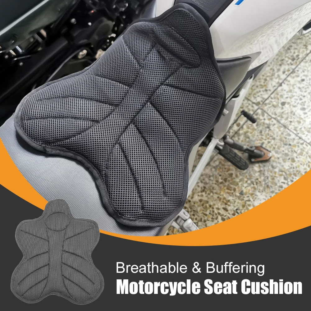 Motorcycle Seat Cushion Breathable Heat Insulation Air Pad Cover Anti Slip Sunscreen Gel Seat Cover Shock Absorption Four Season
Motorcycle Seat Cushion Breathable Heat Insulation Air Pad Cover Anti Slip Sunscreen Gel Seat Cover Shock Absorption Four Season