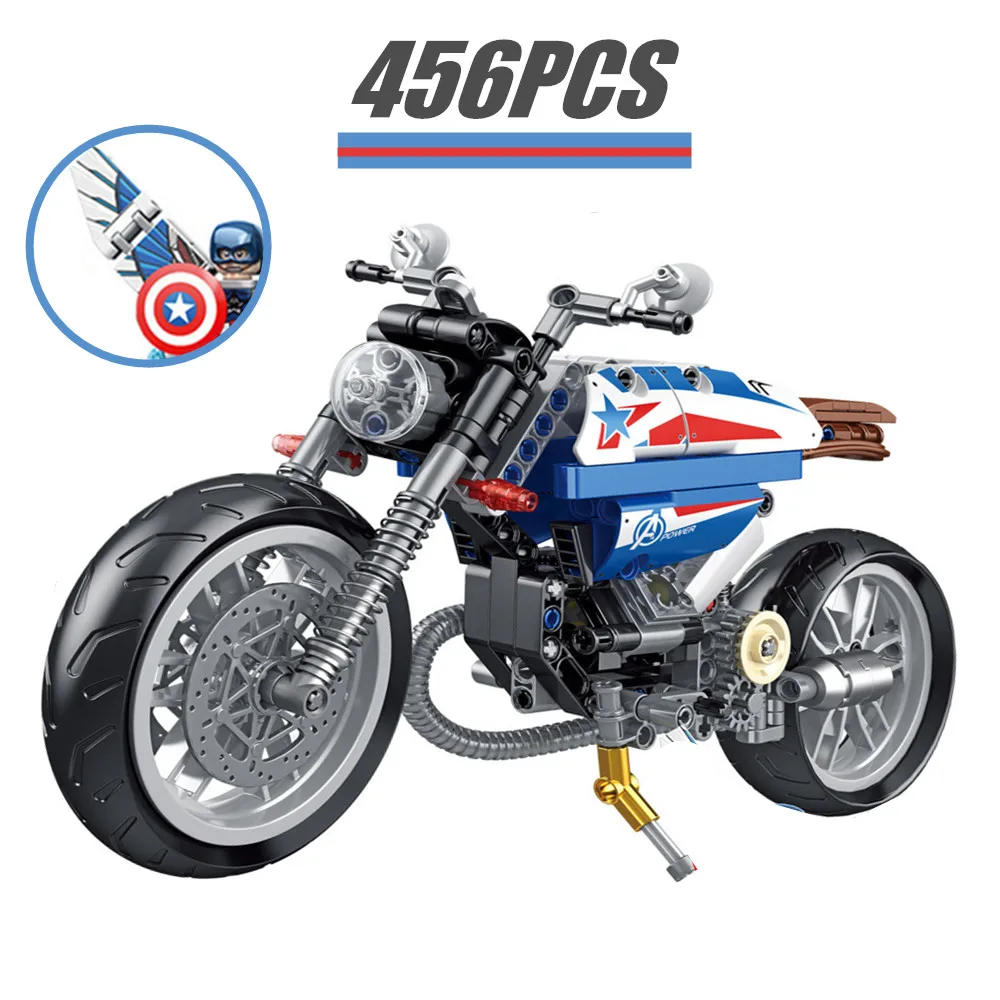 Disney Motorbike Avenger Car Mini Irons Heroes Dolls Mans Motorcycle Building Blocks Hero Toys Kid Gifts Boy Set Kit
Disney Motorbike Avenger Car Mini Irons Heroes Dolls Mans Motorcycle Building Blocks Hero Toys Kid Gifts Boy Set Kit