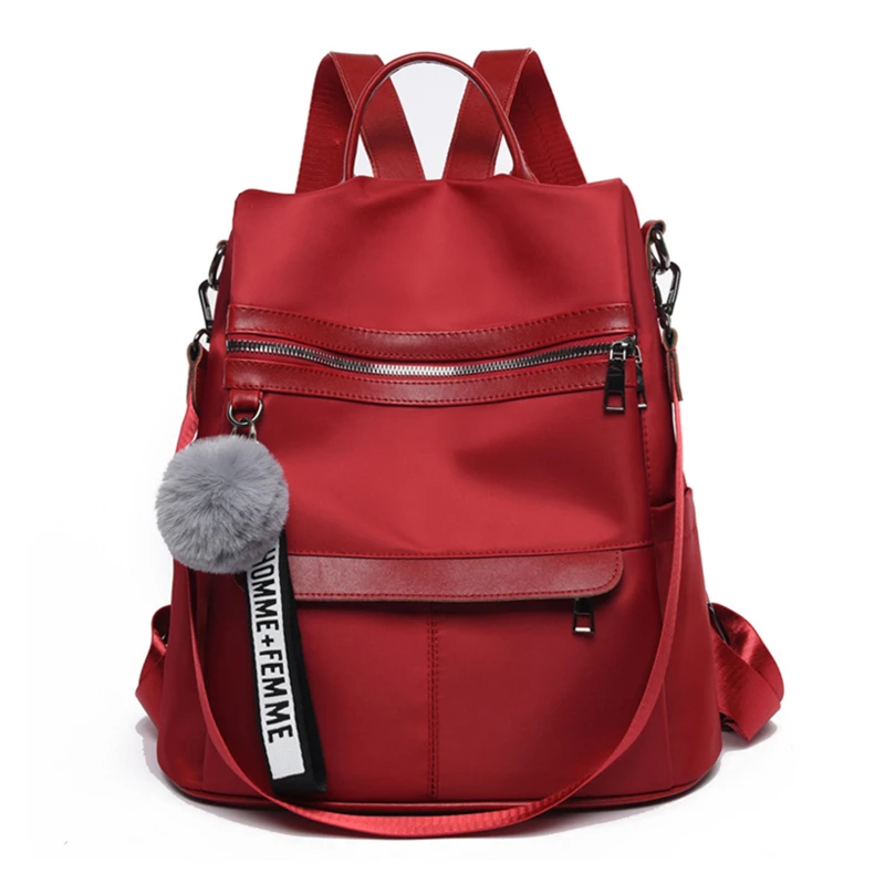 2022 New Backpack Waterproof Oxford Cloth Women Light Travel Backpack Fashion School Bags Casual Lides Shoulder Bags
2022 New Backpack Waterproof Oxford Cloth Women Light Travel Backpack Fashion School Bags Casual Lides Shoulder Bags
