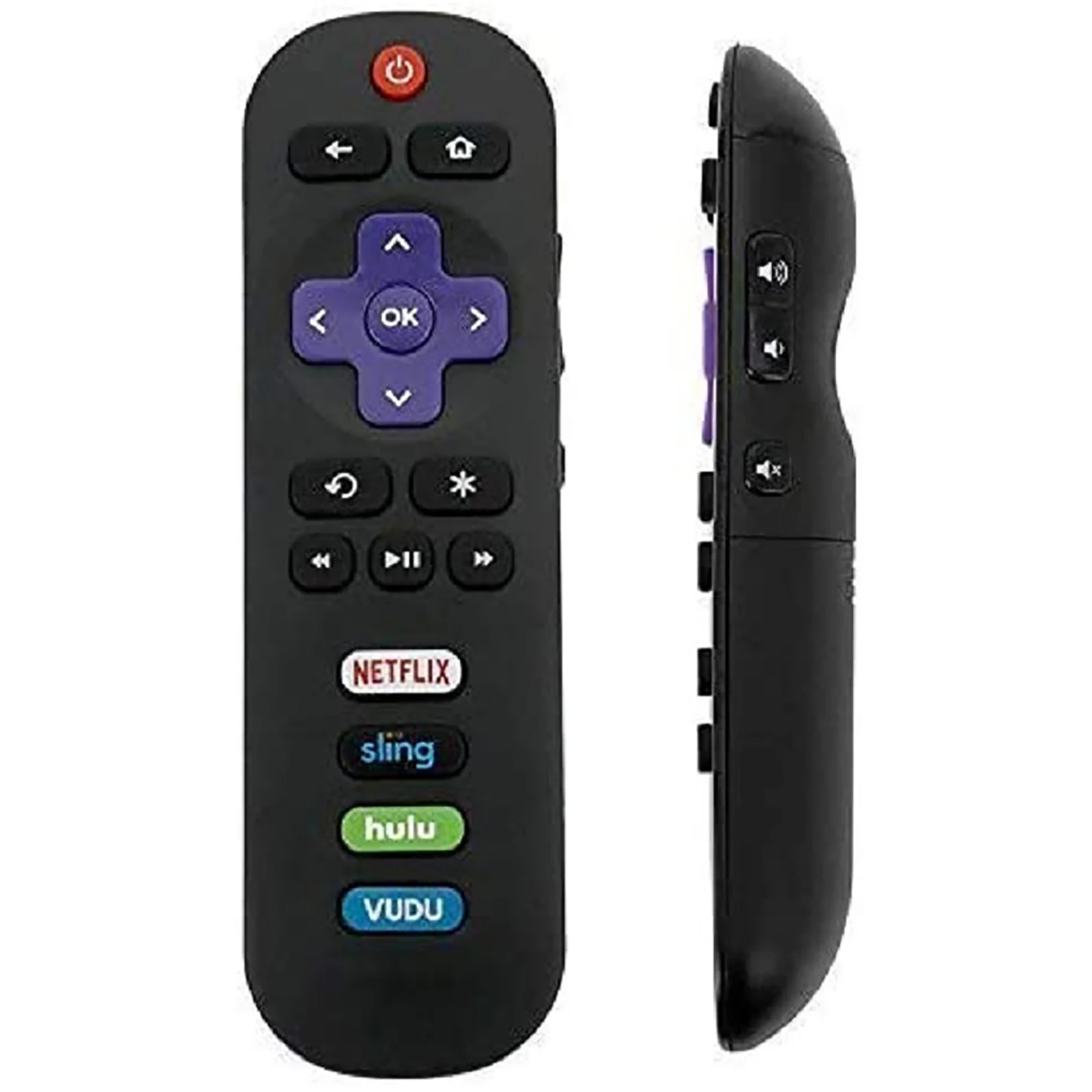 RC280 Replacement Remote Compatible With TCL Roku TV With Shortcut Buttons For Netflix/Sling/Vudu/Hulu
RC280 Replacement Remote Compatible With TCL Roku TV With Shortcut Buttons For Netflix/Sling/Vudu/Hulu