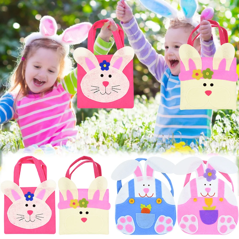 Easter Bunny Candy Gifts Bags Cute Rabbit Egg Felt Snack Storage Basket For Kids Spring Easter Birthday Party Favor Packing Bags
Easter Bunny Candy Gifts Bags Cute Rabbit Egg Felt Snack Storage Basket For Kids Spring Easter Birthday Party Favor Packing Bags
