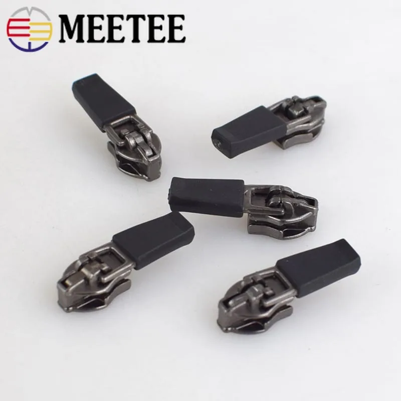 20pcs Meetee 3# 5# Anti-loading Waterproof Zipper Slider Head Reverse Installation for Invisible Nylon Zips DIY Bag Accessories
20pcs Meetee 3# 5# Anti-loading Waterproof Zipper Slider Head Reverse Installation for Invisible Nylon Zips DIY Bag Accessories