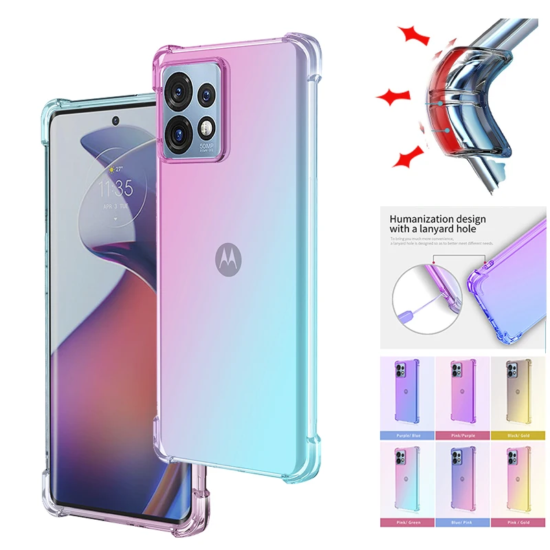 Phone Case for Motorola Moto X40 Pro G Power 2023/Moto G Play 2023,Gradient TPU Corners 4 Reinforced Shock-Absorbing Phone Cover
Phone Case for Motorola Moto X40 Pro G Power 2023/Moto G Play 2023,Gradient TPU Corners 4 Reinforced Shock-Absorbing Phone Cover