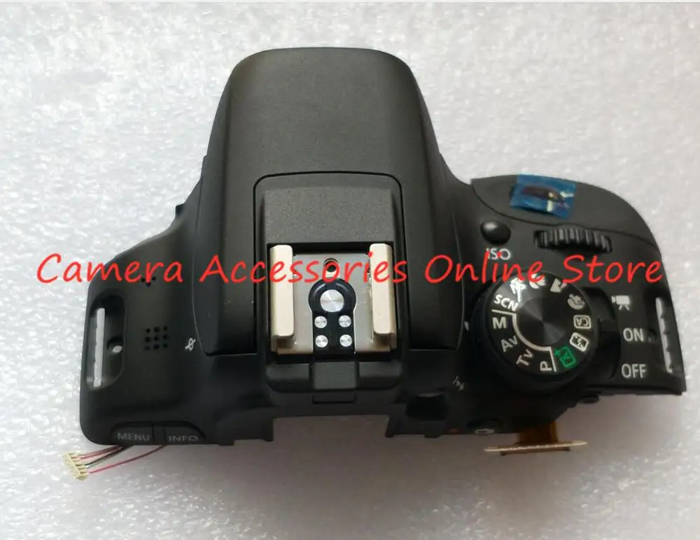 New Top cover with Push button switch Repair parts for Canon For EOS 100D;Rebel SL1;Kiss X7;DS126441 SLR
New Top cover with Push button switch Repair parts for Canon For EOS 100D;Rebel SL1;Kiss X7;DS126441 SLR