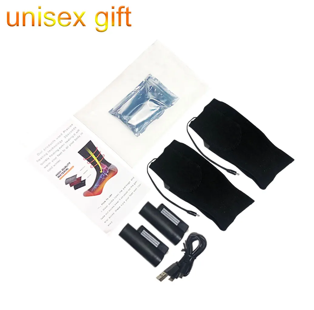 1pair Men Women Outdoor Sports Thick Breathable Camping Washable Gift Skiing USB Rechargeable Keep Warm Electric Heated Socks 
1pair Men Women Outdoor Sports Thick Breathable Camping Washable Gift Skiing USB Rechargeable Keep Warm Electric Heated Socks