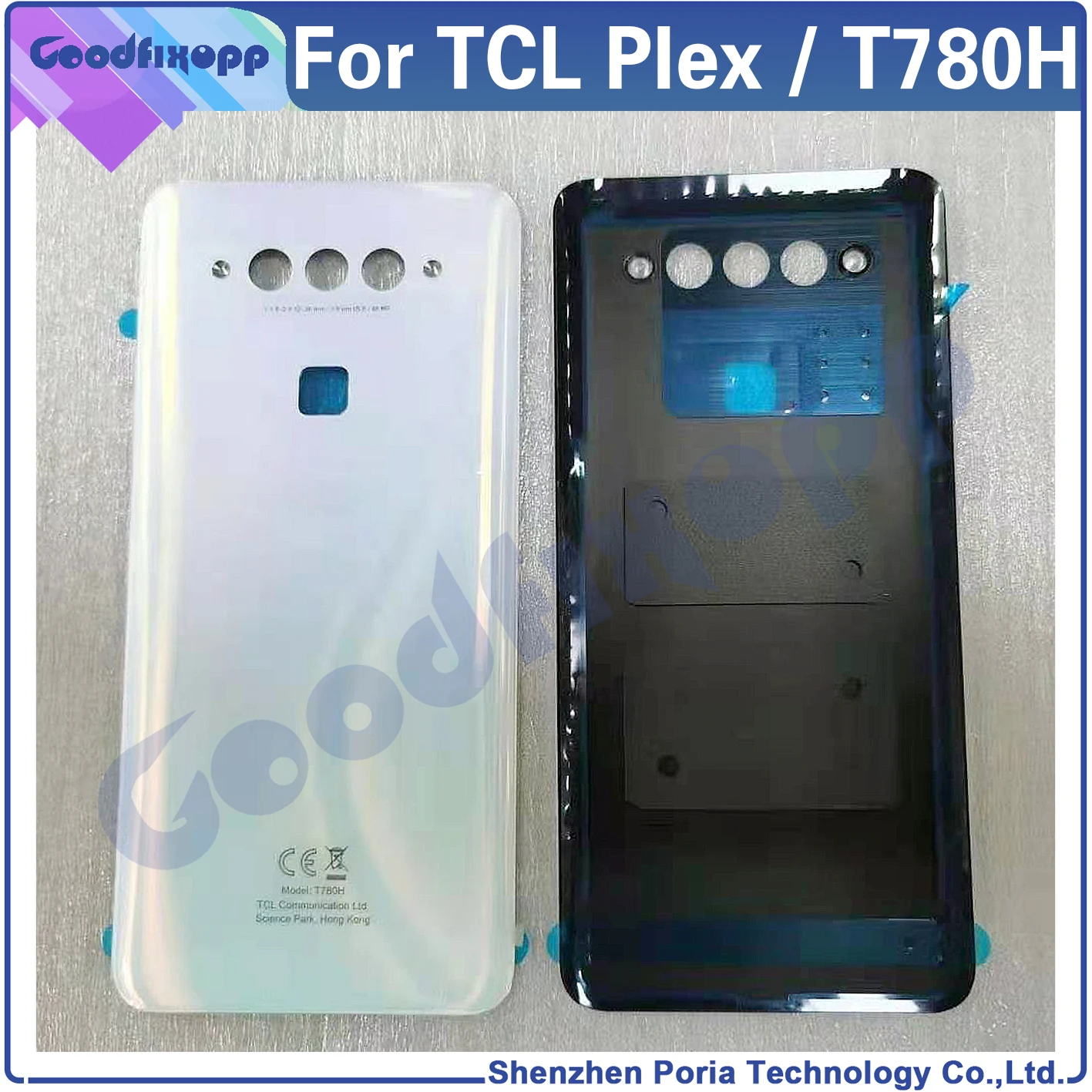 For TCL Plex T780H Battery Back Cover Door Housing Rear Case Lid Parts Replacement
For TCL Plex T780H Battery Back Cover Door Housing Rear Case Lid Parts Replacement