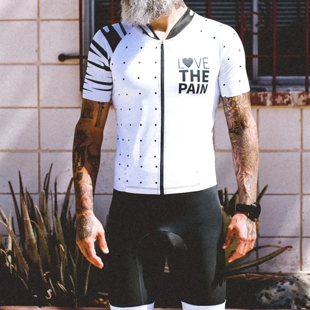 20 new Love The Pain Triathlon Speedsuit Trisuit Men's Cycling Skinsuit Short Sleeve Speedsuit Maillot Ciclismo Running Clothing 
20 new Love The Pain Triathlon Speedsuit Trisuit Men's Cycling Skinsuit Short Sleeve Speedsuit Maillot Ciclismo Running Clothing