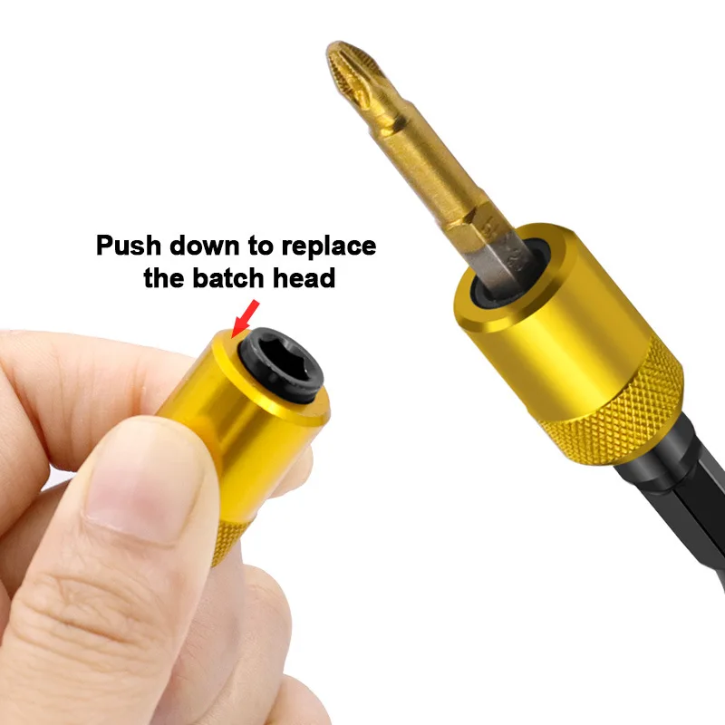 Extension Rod Drill Bit Screwdriver Base Quick Release 1/4 Hexagonal Shank Screw Bit Holder 
Extension Rod Drill Bit Screwdriver Base Quick Release 1/4 Hexagonal Shank Screw Bit Holder