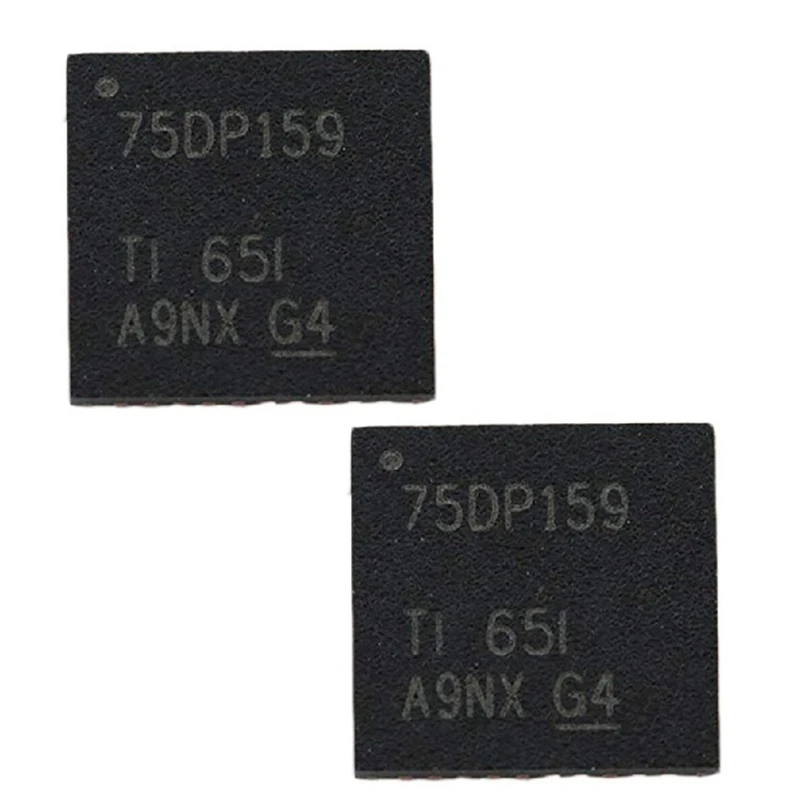 2Pcs/Lot 75DP159 HDMI-Compatible IC Chip 6Gbps Retimer SN75DP159 40VQFN For ONE S One Slim Repair Replacement Part
2Pcs/Lot 75DP159 HDMI-Compatible IC Chip 6Gbps Retimer SN75DP159 40VQFN For ONE S One Slim Repair Replacement Part