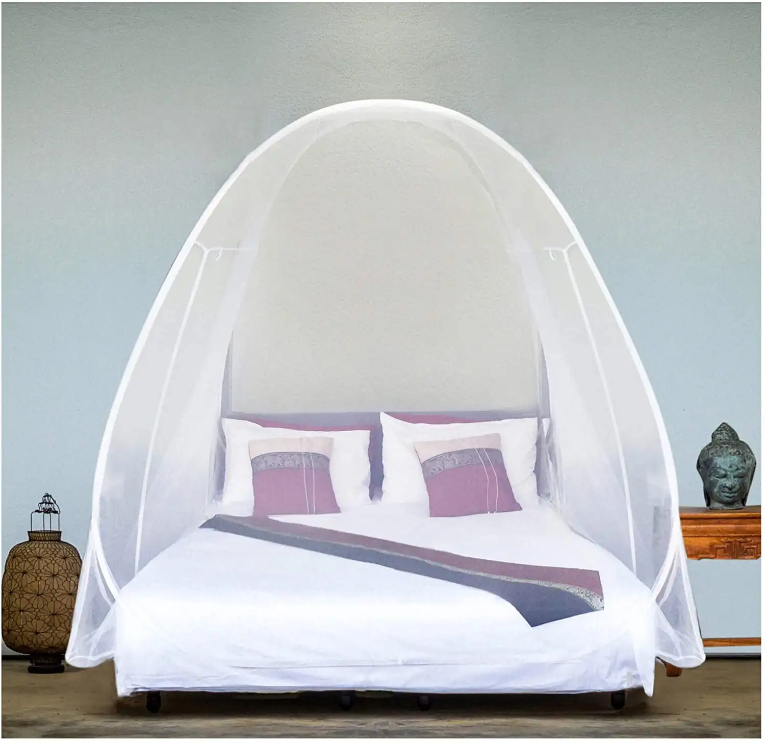 Luxury Mosquito Net Pop Up Tent, Large - Twin to Queen Size Bed Tent| Bug Net, Outdoor, Camping Tent, Insect Screen, Ultraligh
Luxury Mosquito Net Pop Up Tent, Large - Twin to Queen Size Bed Tent| Bug Net, Outdoor, Camping Tent, Insect Screen, Ultraligh