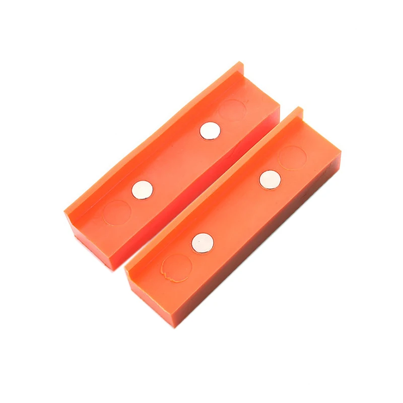 1 Pair 4.52*1.1Inch Vise Magnetic Protection Strip Orange Nylon Anti-slip Pad For Any 5In/6In Vise Flat-nose Pliers Table Vise
1 Pair 4.52*1.1Inch Vise Magnetic Protection Strip Orange Nylon Anti-slip Pad For Any 5In/6In Vise Flat-nose Pliers Table Vise