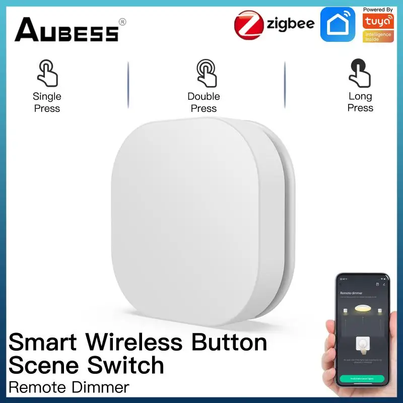 Tuya ZigBee Control Switch Wireless Remote Smart Key Switches Controller Multi-scene Linkage Smart Automation Battery Powered
Tuya ZigBee Control Switch Wireless Remote Smart Key Switches Controller Multi-scene Linkage Smart Automation Battery Powered
