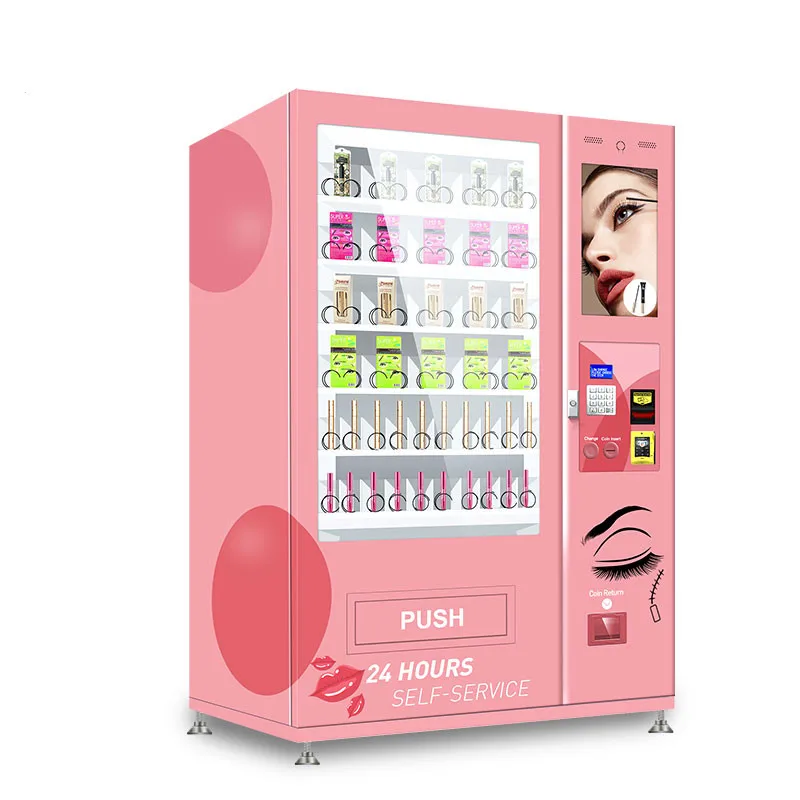 Pink Custom Eyelashes Vending Machine for False Lashes Jewelry Hair Lash Cosmetics Vending Machines Beauty Sale With LED Screen
Pink Custom Eyelashes Vending Machine for False Lashes Jewelry Hair Lash Cosmetics Vending Machines Beauty Sale With LED Screen