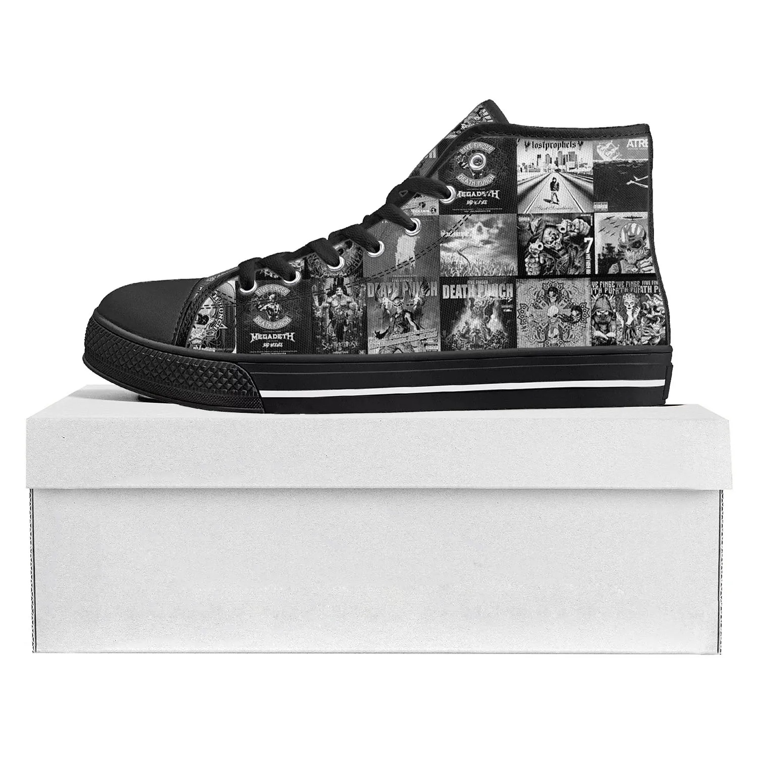 Five Finger Death Punch Pop High Top High Quality Sneakers Mens Womens Teenager Canvas Sneaker Casual Couple Shoes Custom Shoe
Five Finger Death Punch Pop High Top High Quality Sneakers Mens Womens Teenager Canvas Sneaker Casual Couple Shoes Custom Shoe