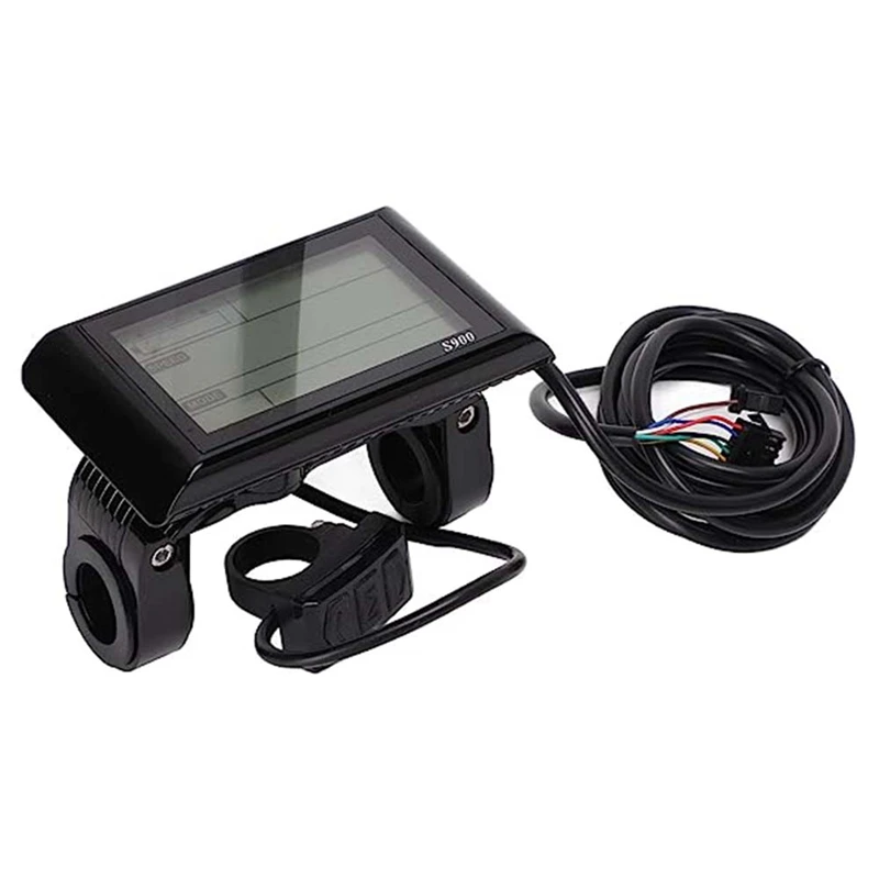 1 Piece LCD-SW900 LCD Meter Data Display 24-72V Electric Bicycle Modification Accessories Black
1 Piece LCD-SW900 LCD Meter Data Display 24-72V Electric Bicycle Modification Accessories Black