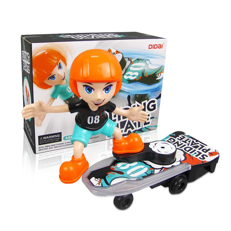 Electric Stunt Scooter Toy Skateboard Boy Automatic Flip Rotation Acousto-optic Car Interactive Toys for Kids Christmas Gifts
Electric Stunt Scooter Toy Skateboard Boy Automatic Flip Rotation Acousto-optic Car Interactive Toys for Kids Christmas Gifts