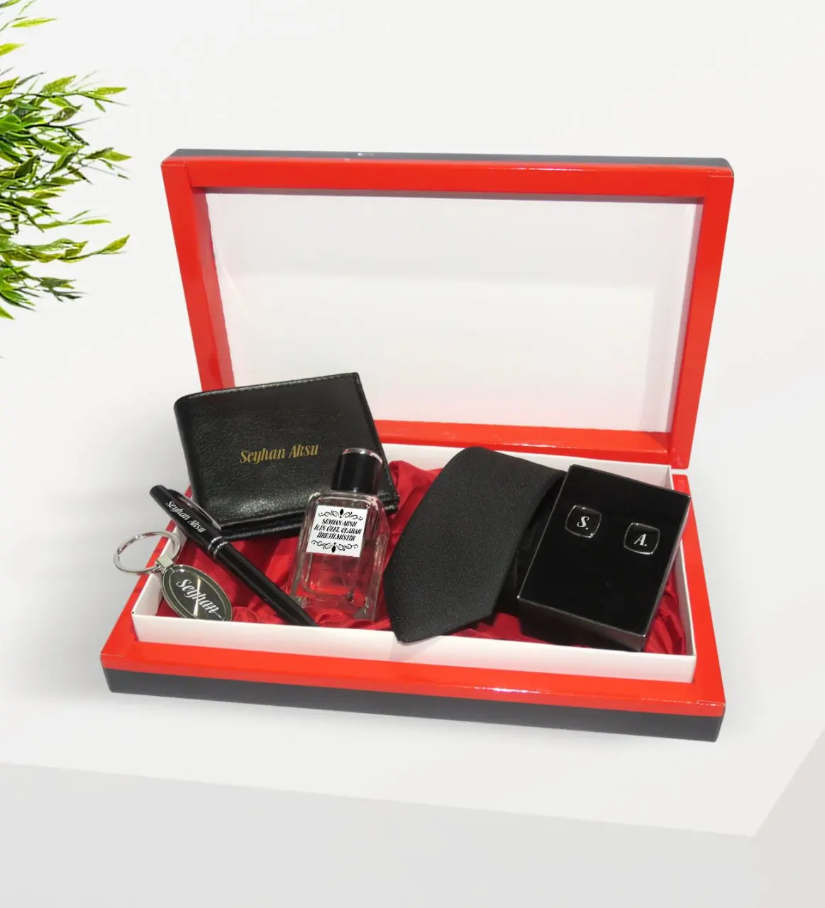 Персонализированные специальная коробка Для мужчин аксессуар подарок Seti-2
Персонализированные специальная коробка Для мужчин аксессуар подарок Seti-2