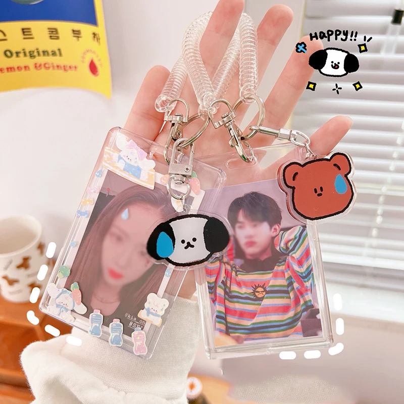 1Pcs New Acrylic Transparent 3 inch Kpop Photocard Photo Protector Holder Card Idol Photo Sleeves Stationery ID Bus Card Holder
1Pcs New Acrylic Transparent 3 inch Kpop Photocard Photo Protector Holder Card Idol Photo Sleeves Stationery ID Bus Card Holder