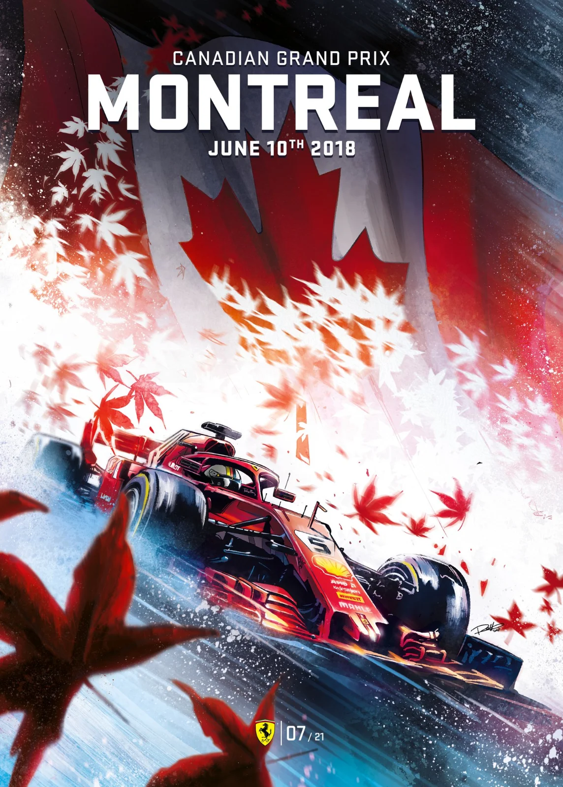 Ferrari F1 Montreal Canadian Grand Print Art Canvas Poster For Living Room Decoration Home Wall Picture
Ferrari F1 Montreal Canadian Grand Print Art Canvas Poster For Living Room Decoration Home Wall Picture